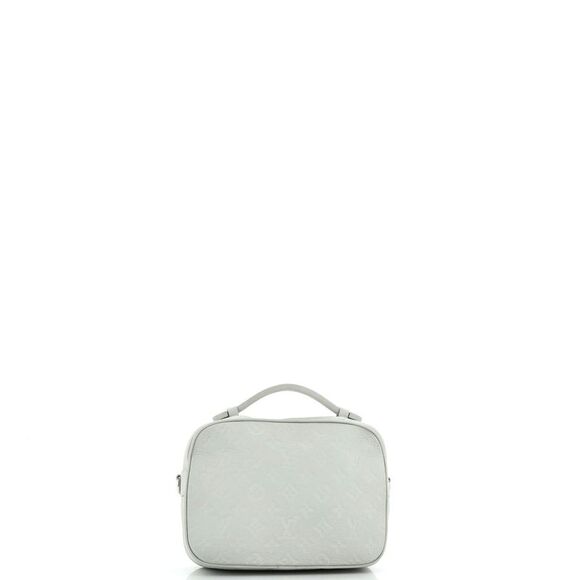 Louis Vuitton S Lock Messenger Bag Monogram Taurillon Leather Green - Picture 3 of 8